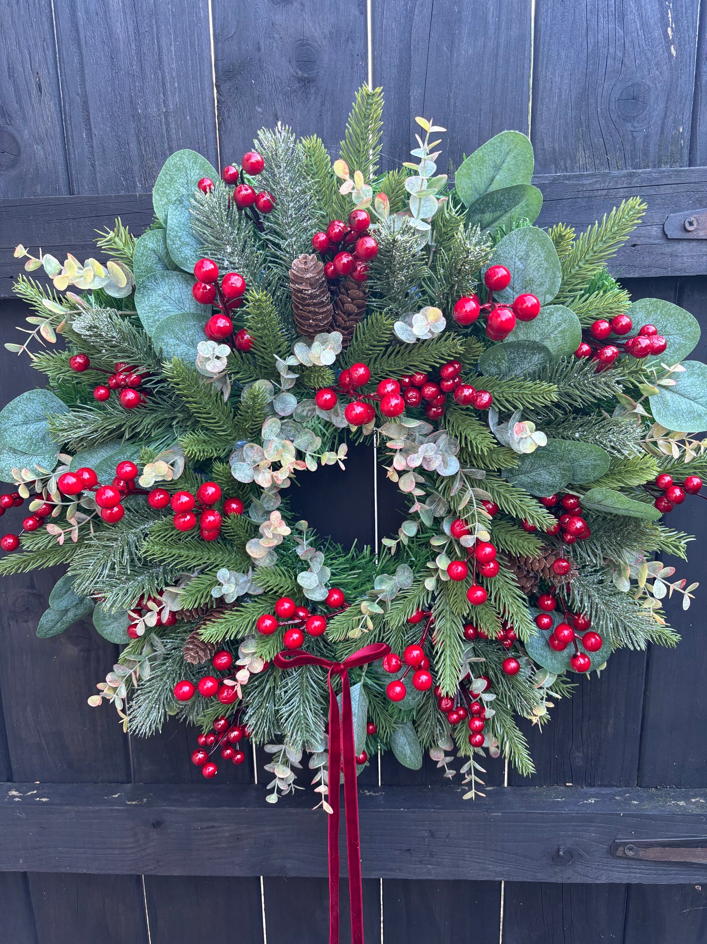 Christmas Berries Wreath
