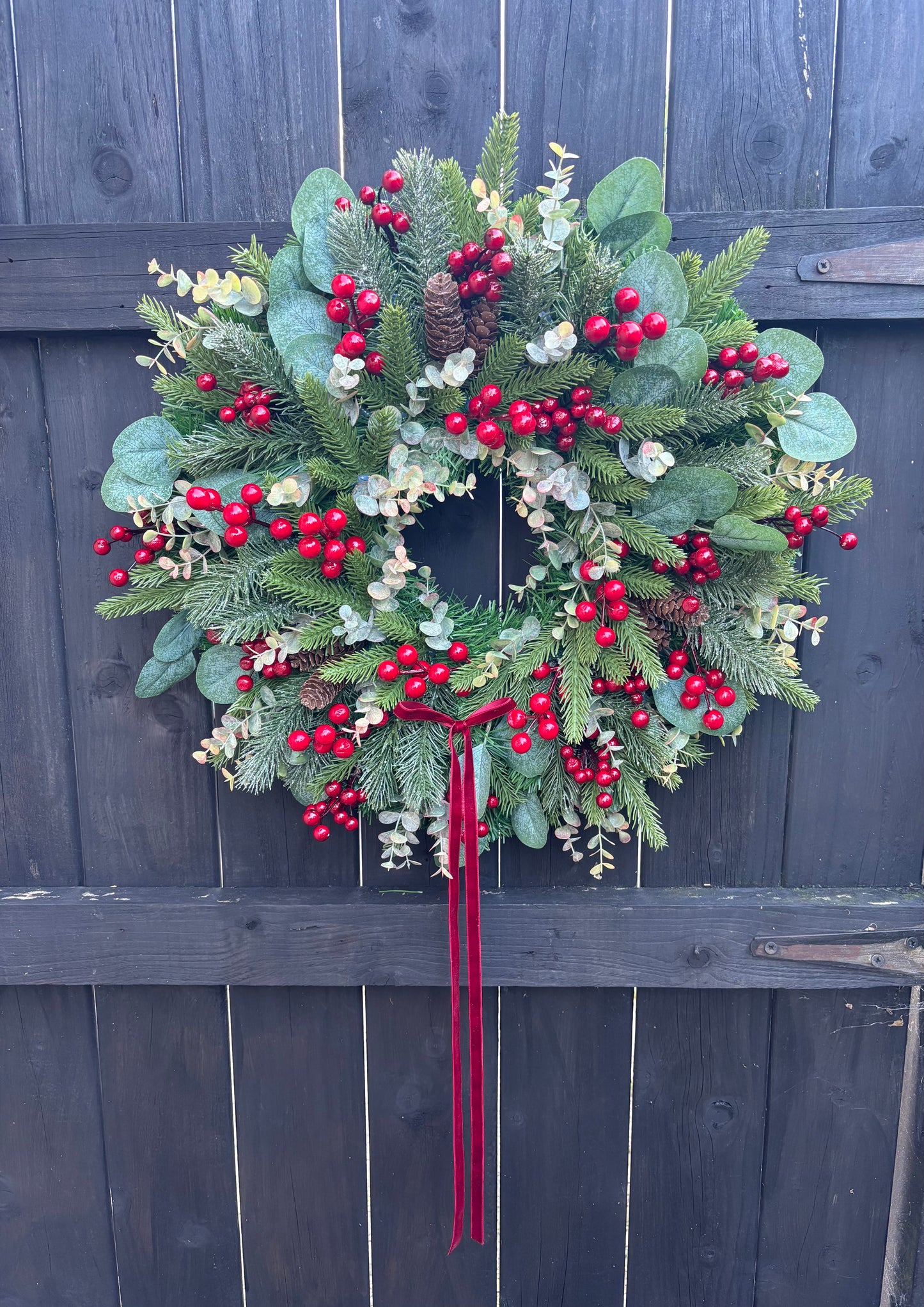 Christmas Berries Wreath