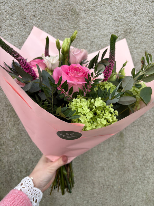 Pink & Green Vibernum