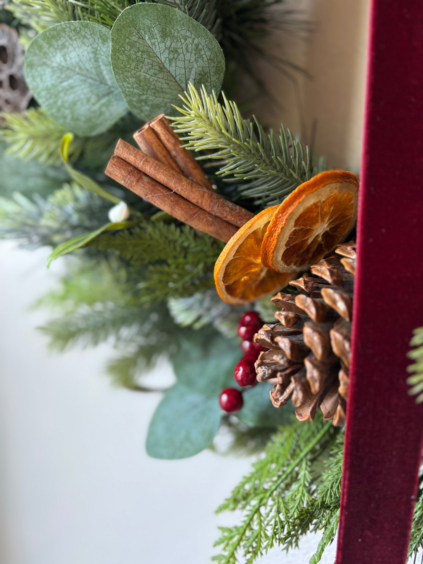 XL Traditional Christmas Wreath