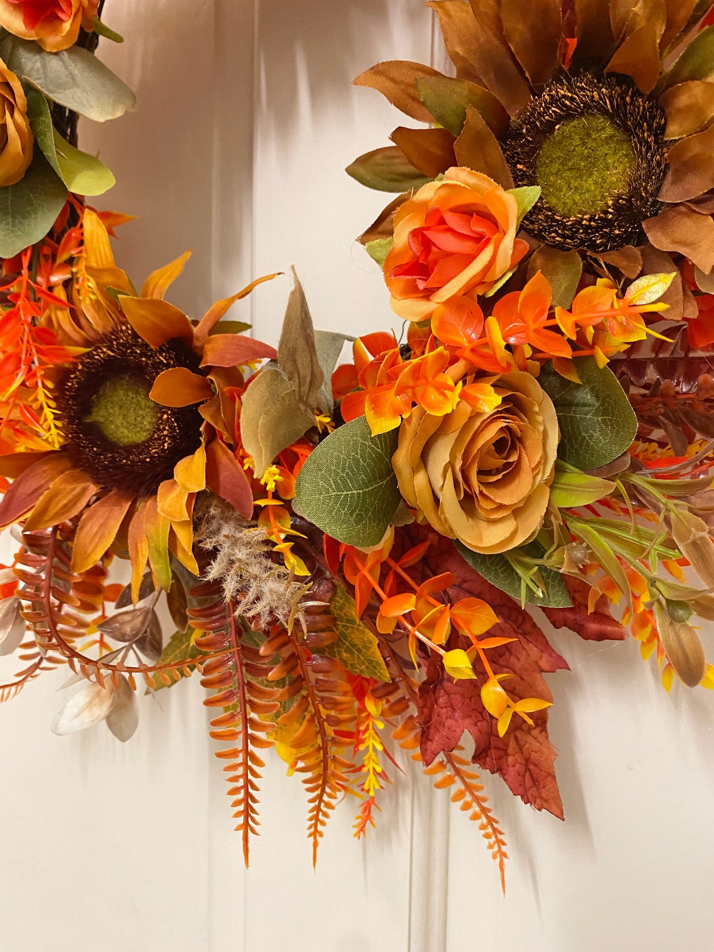 Sunflower Autumn Wreath