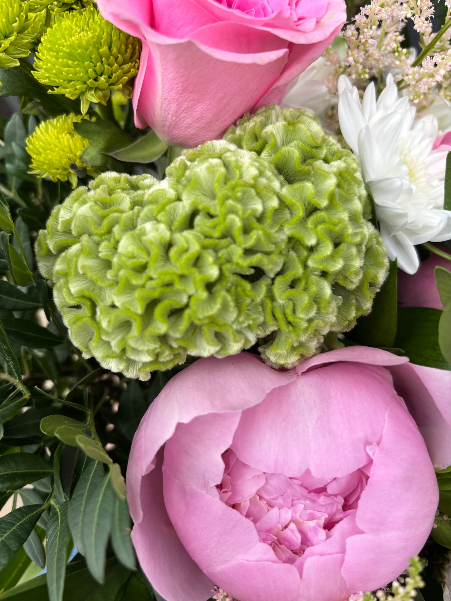 Pink & Green Bouquet