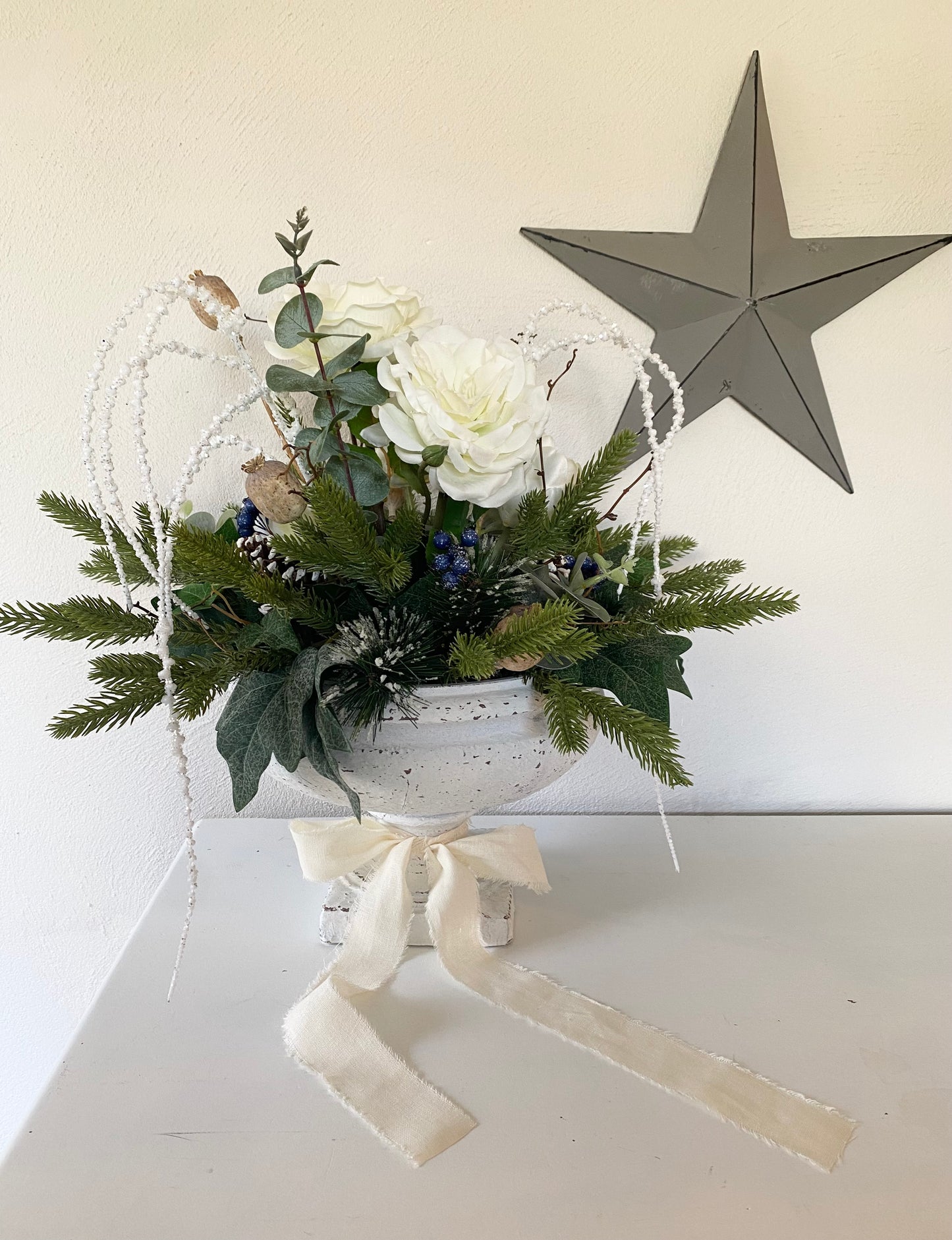 Large Christmas floral Centrepiece