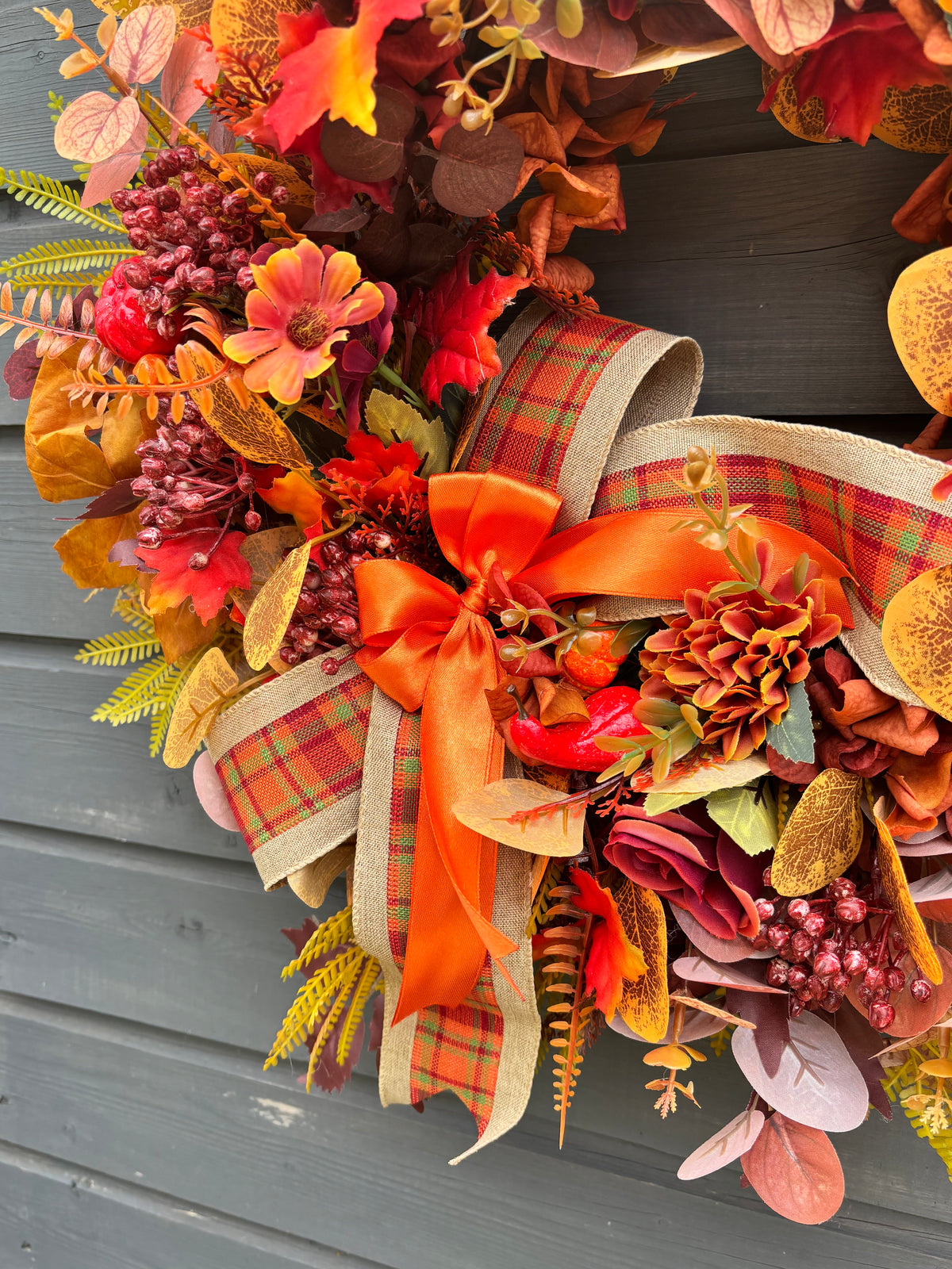 Autumn Harvest Bloom Wreath