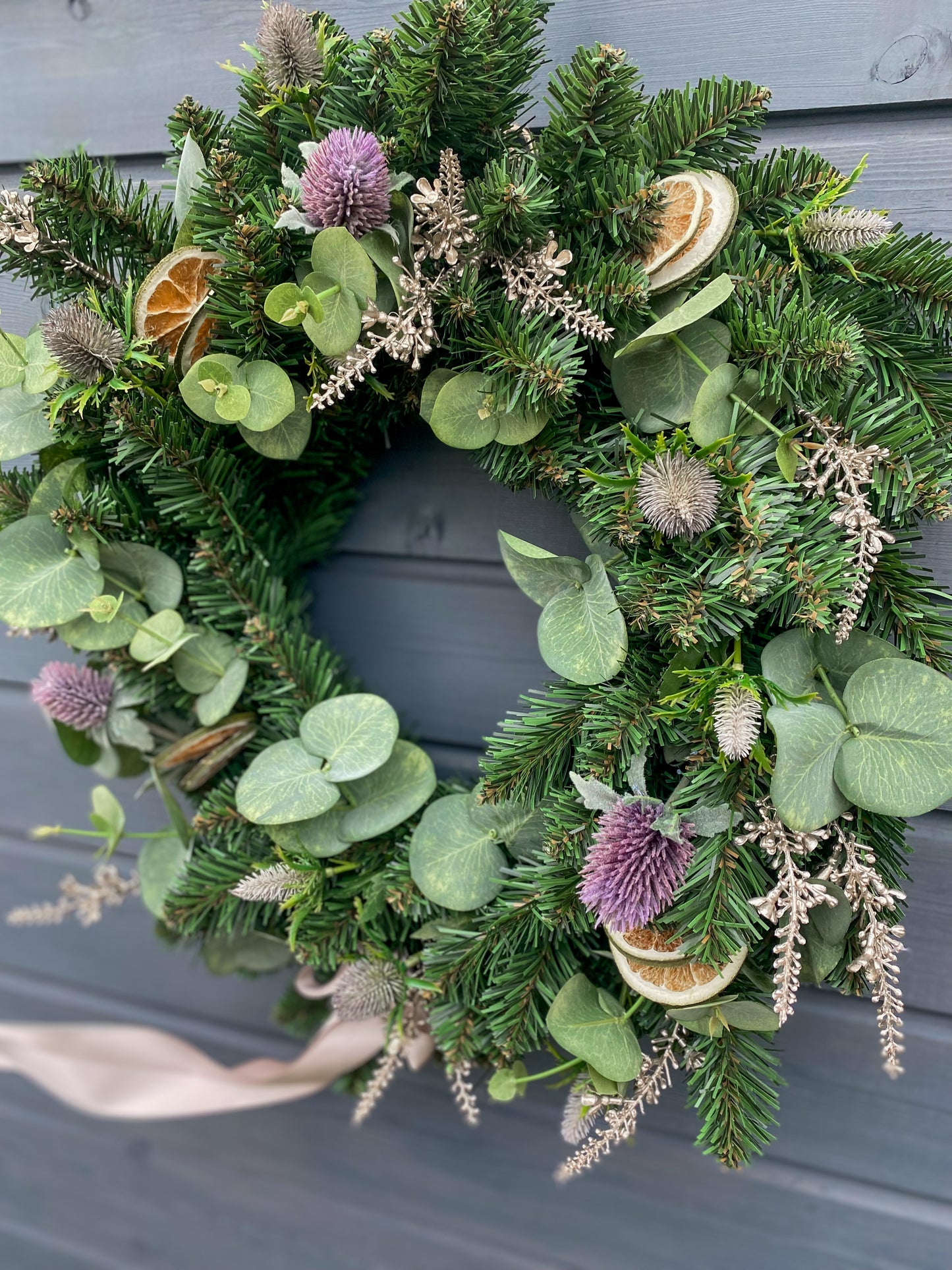 Thistle Christmas Wreath