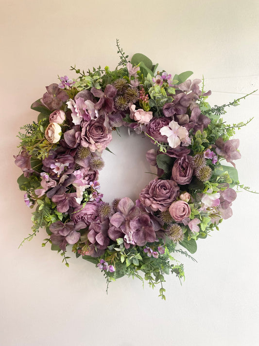 Mauve Wreath