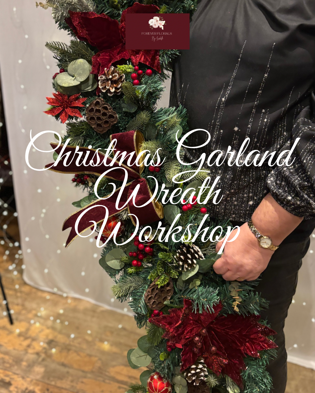 Artificial Christmas Garland Workshop - SATURDAY 28th November