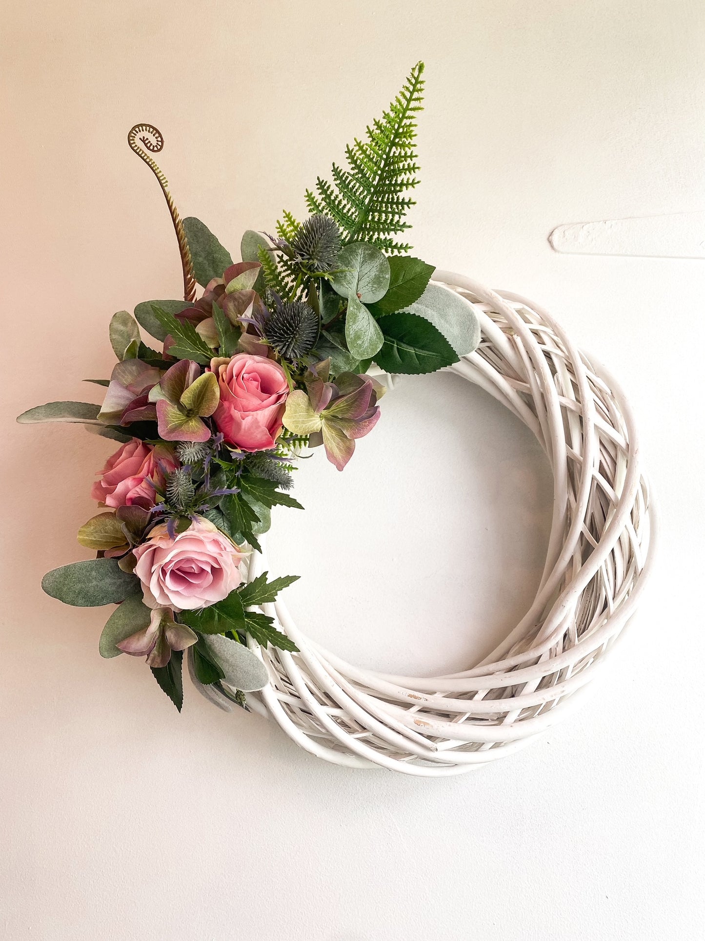 Roses & Thistle Wreath