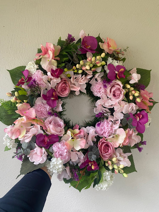 Pink Dreams Wreath