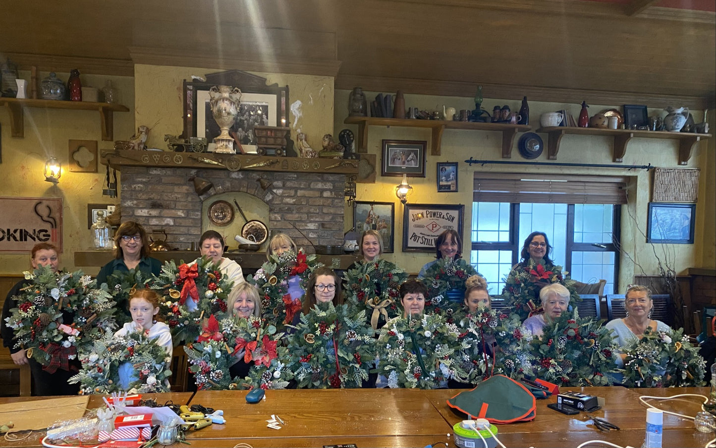 Artificial Christmas Wreath Workshop - SATURDAY 29th November