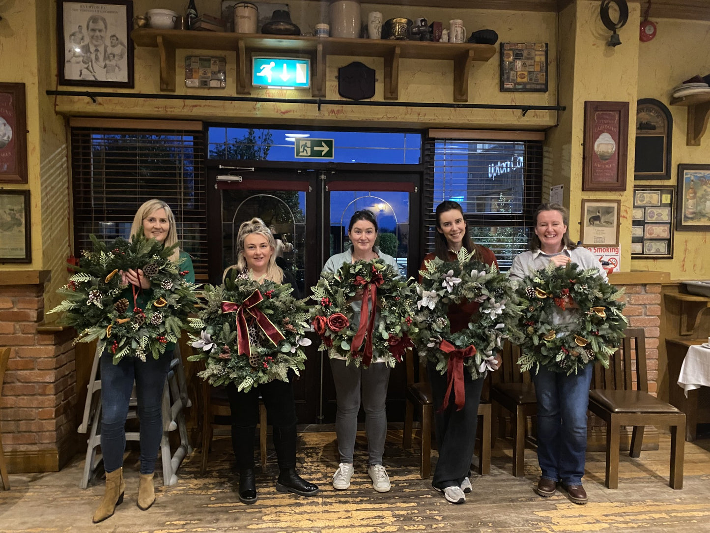 Artificial Christmas Wreath Workshop - SATURDAY 29th November